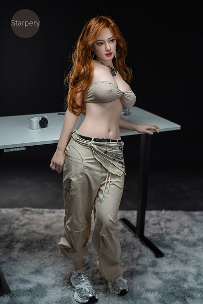 171cm/5'7" D-cup Silicone Head Sex Doll-Starpery Doll(in Stock)