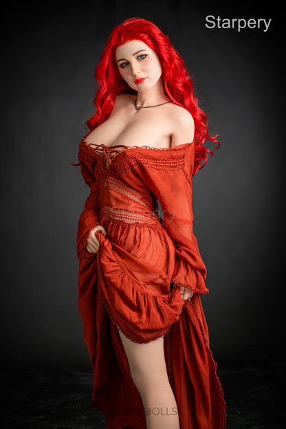171cm/5'7" D-cup Silicone Head Sex Doll-Starpery Doll