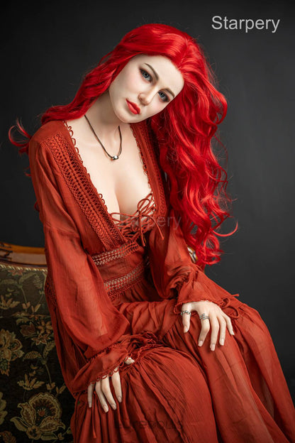 171cm/5'7" D-cup Silicone Head Sex Doll-Starpery Doll