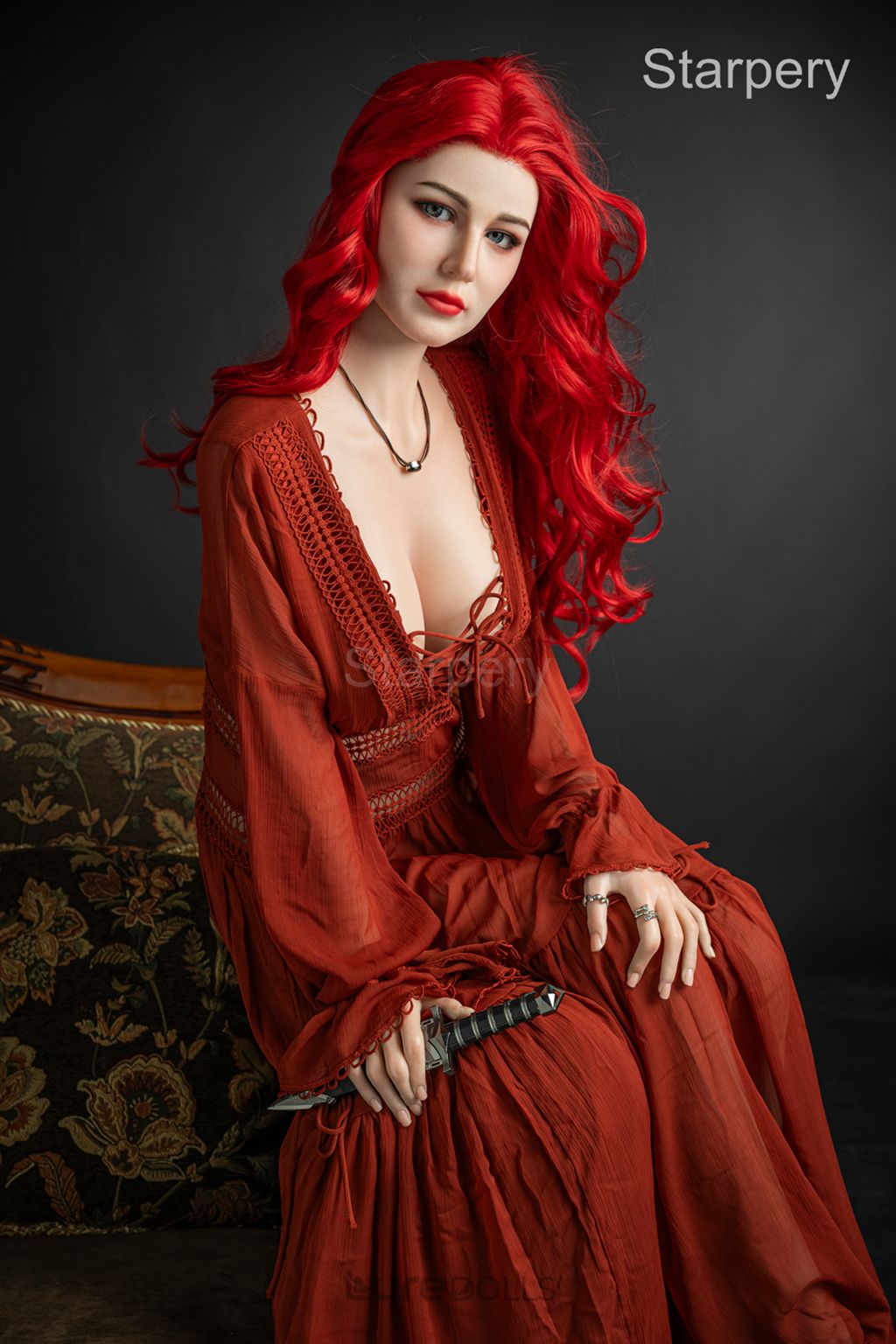171cm/5'7" D-cup Silicone Head Sex Doll-Starpery Doll