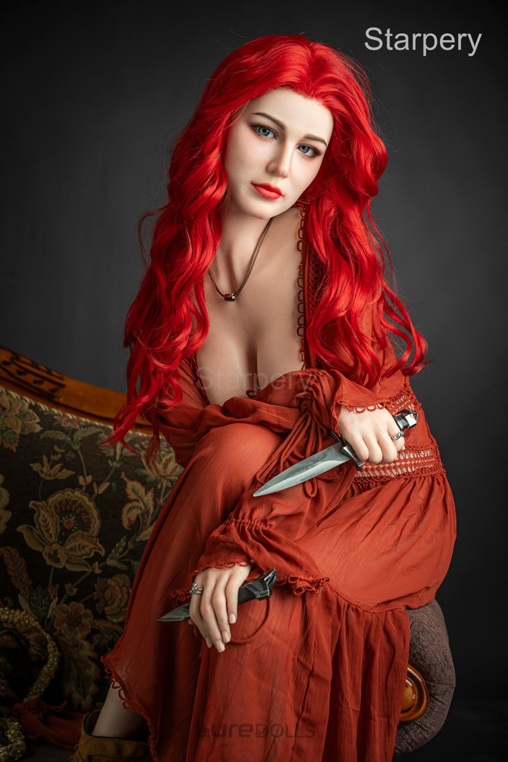 171cm/5'7" D-cup Silicone Head Sex Doll-Starpery Doll