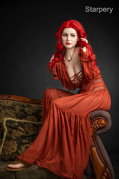 171cm/5'7" D-cup Silicone Head Sex Doll-Starpery Doll