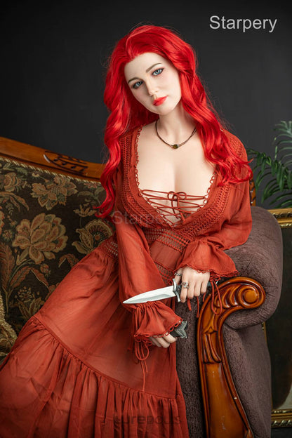171cm/5'7" D-cup Silicone Head Sex Doll-Starpery Doll