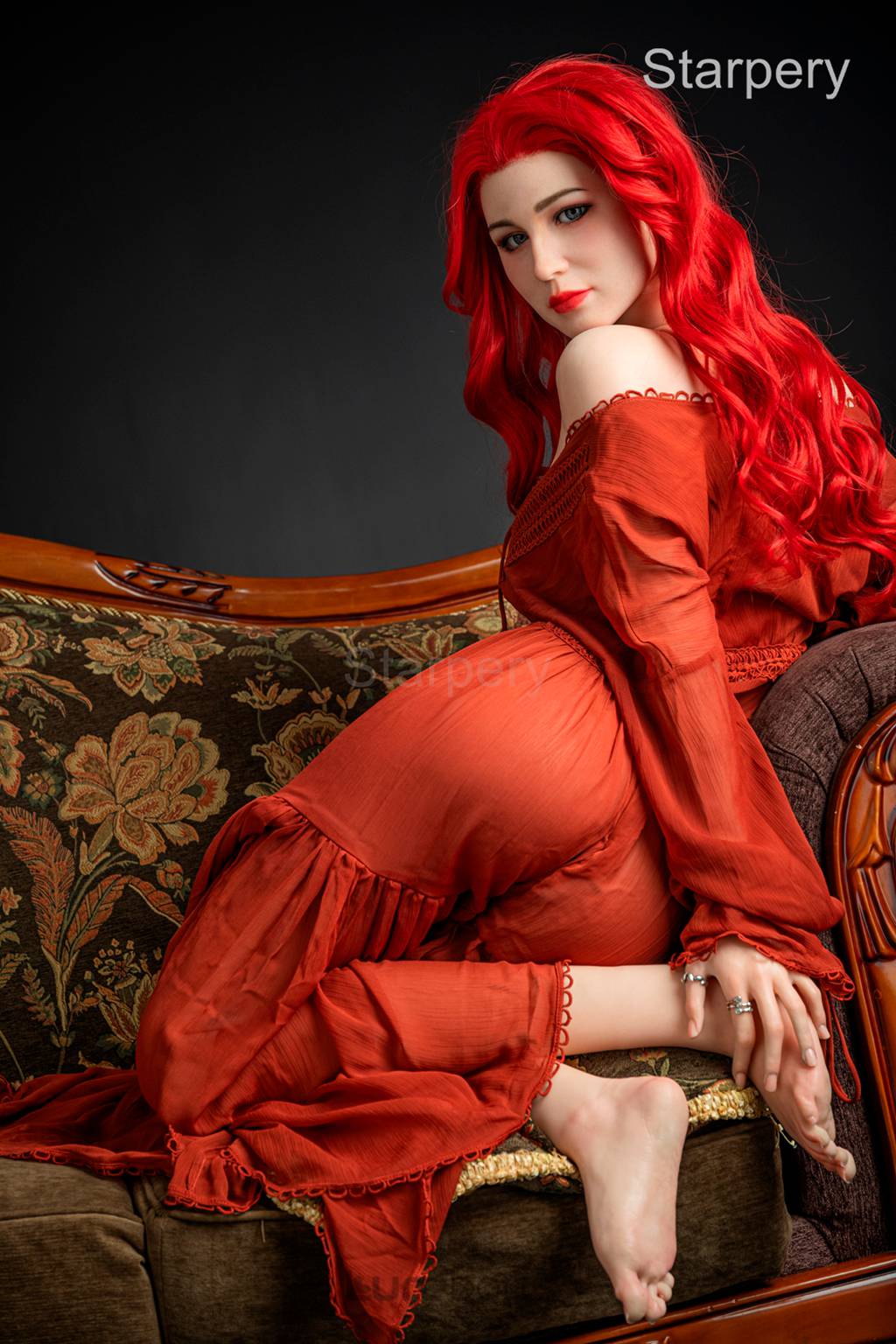 171cm/5'7" D-cup Silicone Head Sex Doll-Starpery Doll
