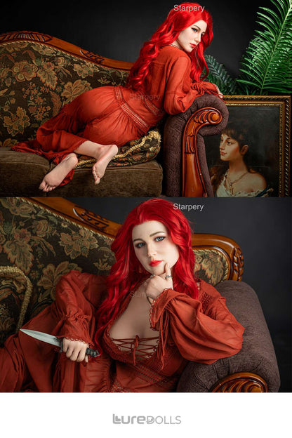 171cm/5'7" D-cup Silicone Head Sex Doll-Starpery Doll