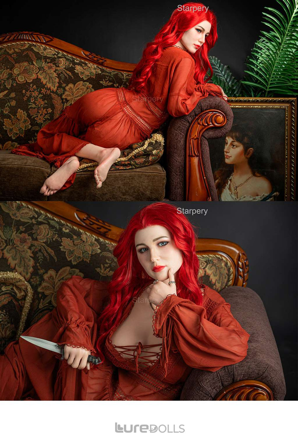 171cm/5'7" D-cup Silicone Head Sex Doll-Starpery Doll