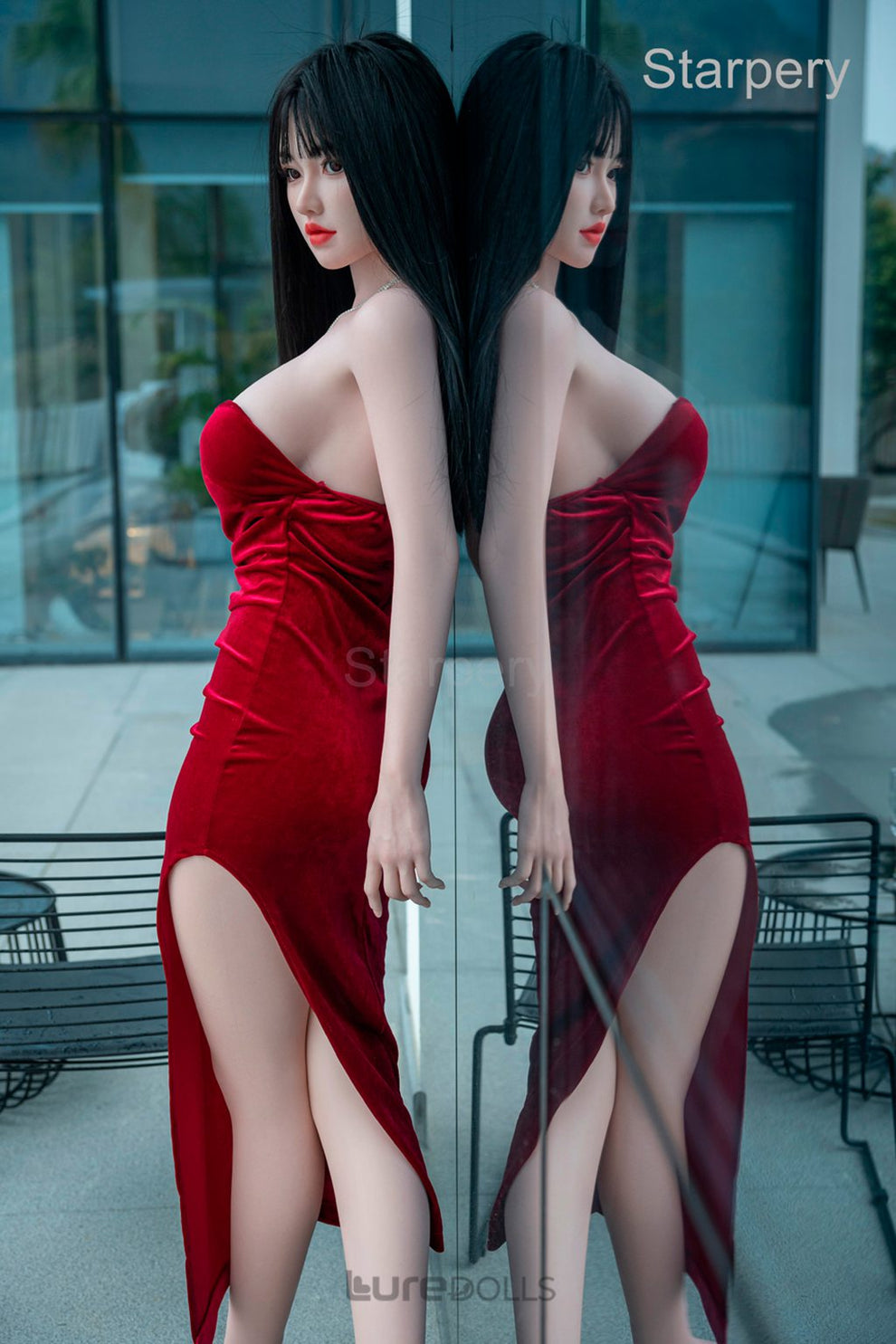 171cm/5'7" D-cup Silicone Head Sex Doll-Starpery Doll