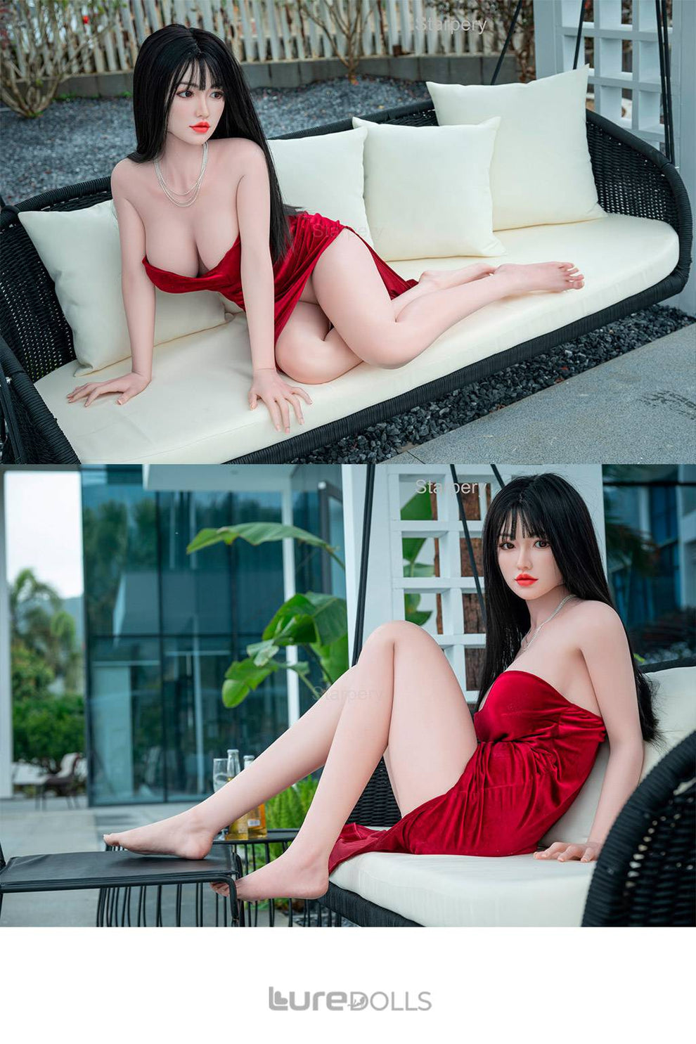 171cm/5'7" D-cup Silicone Head Sex Doll-Starpery Doll