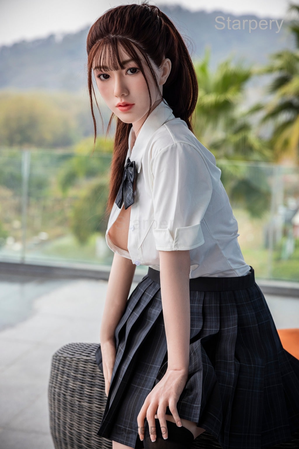 171cm/5'7" D-cup Silicone Head Sex Doll-Starpery Doll