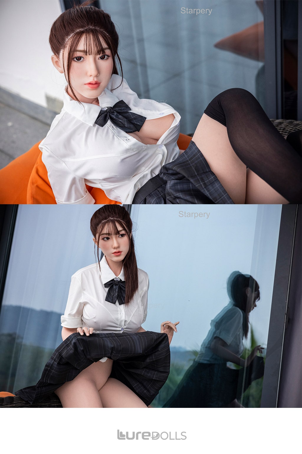 171cm/5'7" D-cup Silicone Head Sex Doll-Starpery Doll