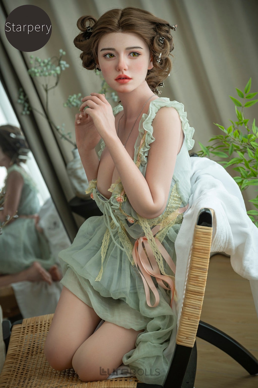 171cm/5'7" D-cup Silicone Head Sex Doll(Movable jaw head)-Starpery Doll