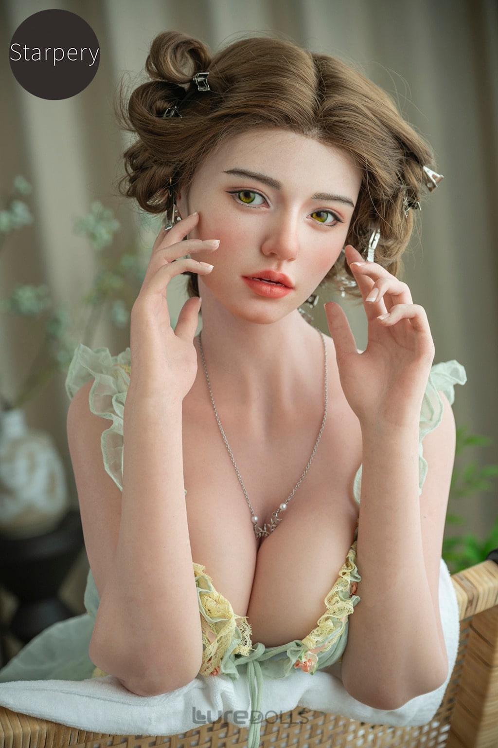 171cm/5'7" D-cup Silicone Head Sex Doll(Movable jaw head)-Starpery Doll