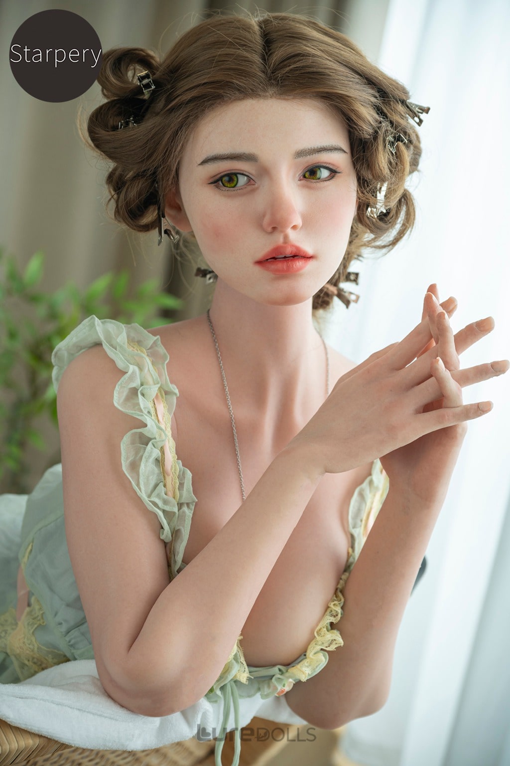 171cm/5'7" D-cup Silicone Head Sex Doll(Movable jaw head)-Starpery Doll