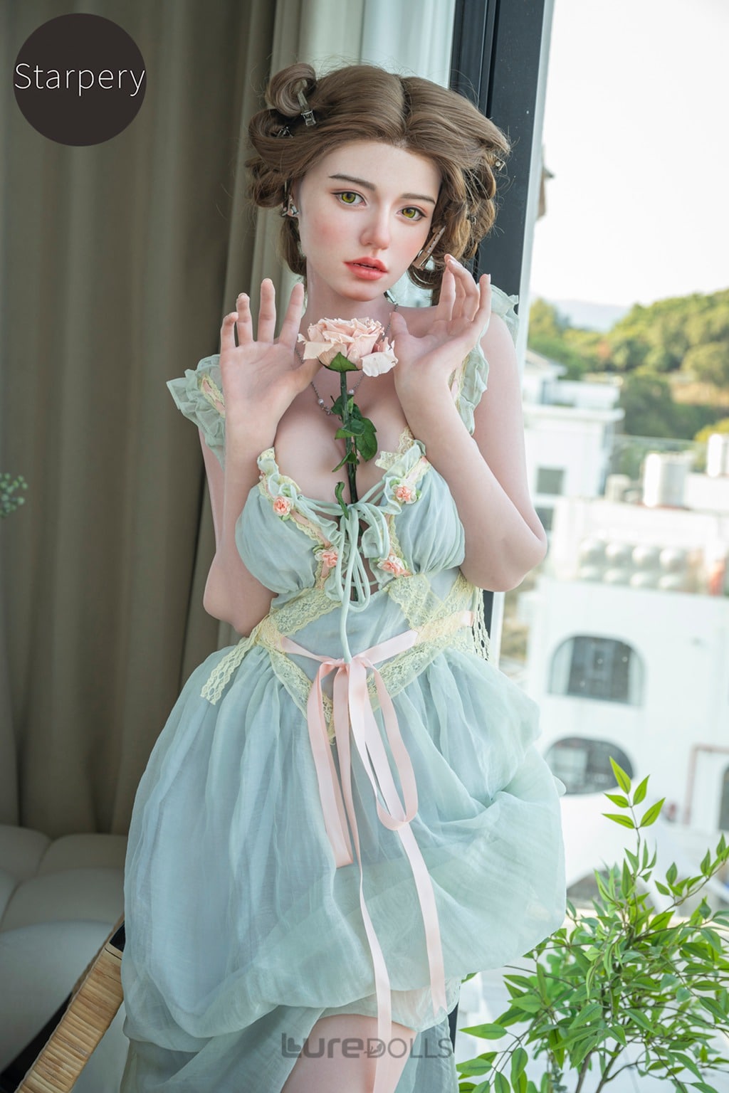 171cm/5'7" D-cup Silicone Head Sex Doll(Movable jaw head)-Starpery Doll