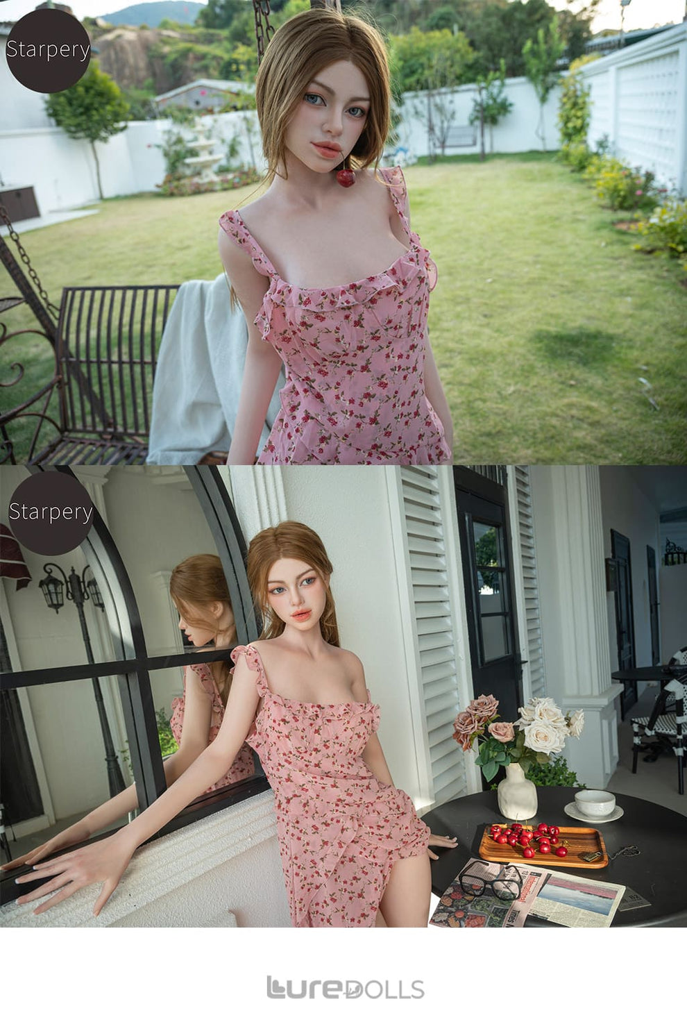 174cm/5'9" C-cup Silicone Head Sex Doll(Movable jaw head)-Starpery Doll