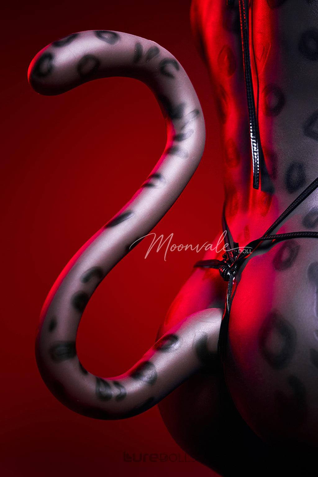 165cm/5'5" D-cup Full Silicone Sex Doll(Movable Jaw Head)SY Doll-Velara Black Lepoard