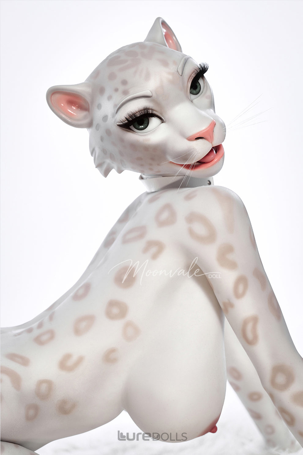 165cm/5'5" D-cup Full Silicone Sex Doll(Movable Jaw Head)SY Doll-Velara White Lepoard