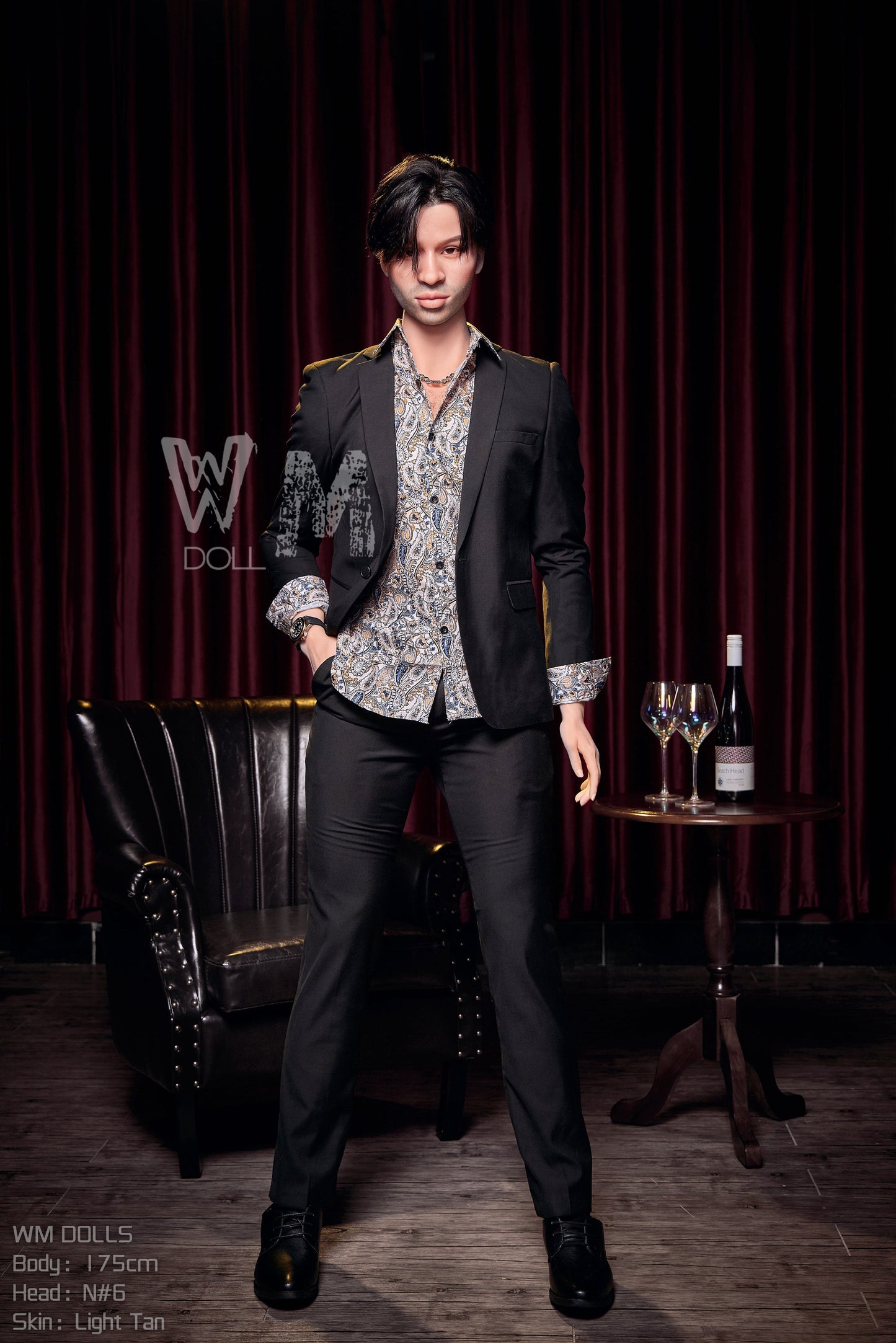 Jackson-175cm(5ft74'') Male TPE Sex Doll - WM Sex Doll