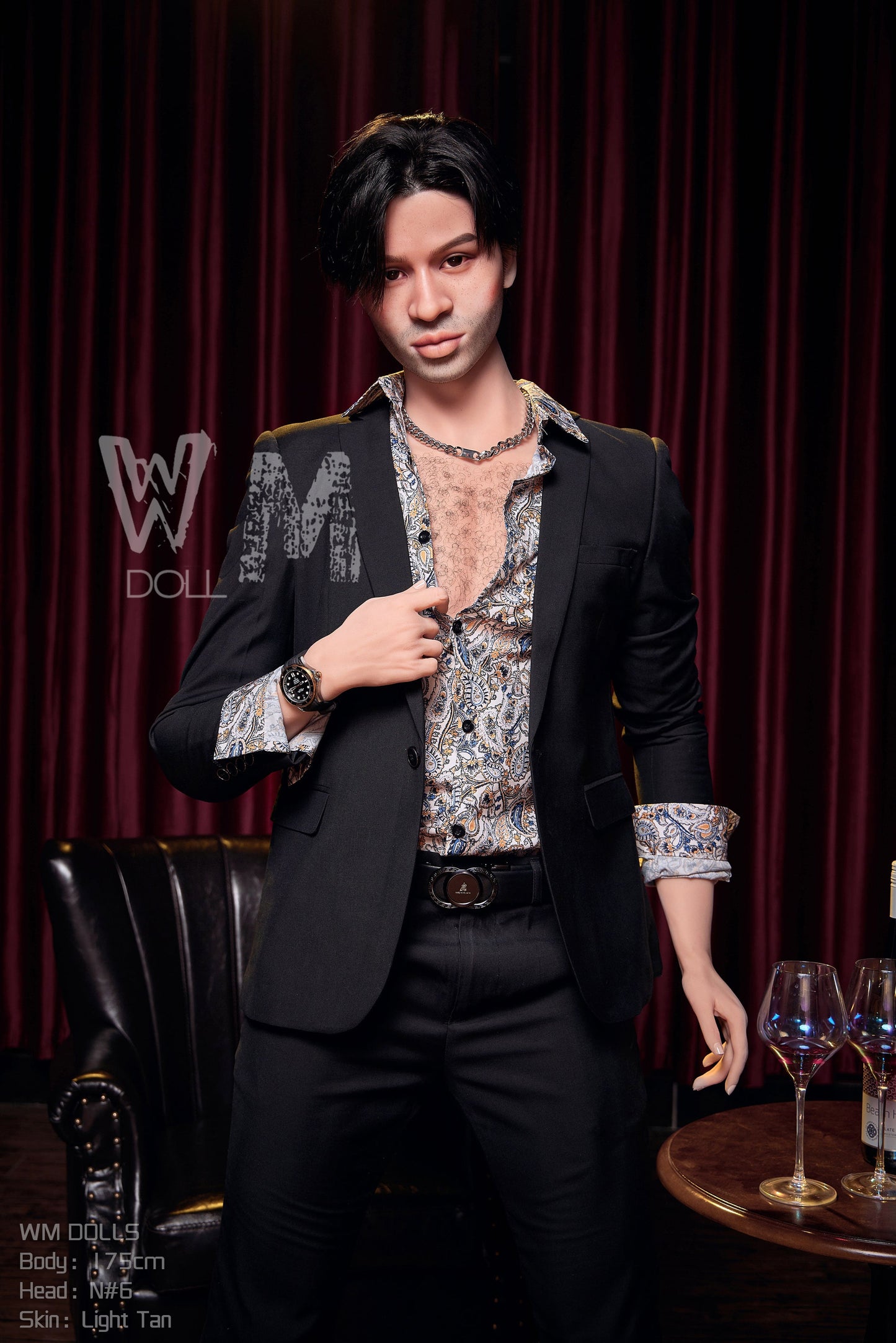 Jackson-175cm(5ft74'') Male TPE Sex Doll - WM Sex Doll