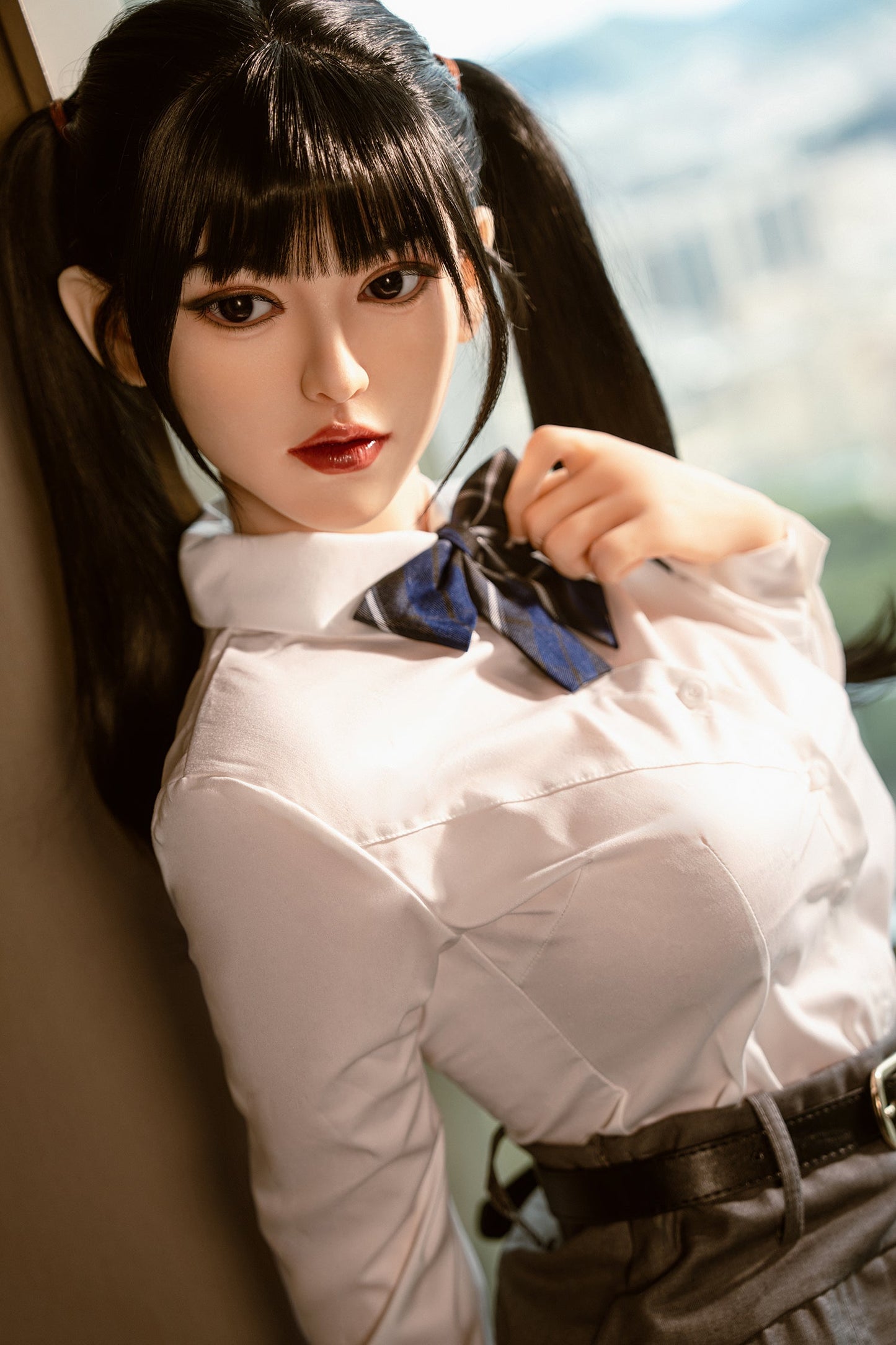 Joyce - 160cm/5'24" C cup Silicone Head+TPE Body Sex Doll - SY Doll