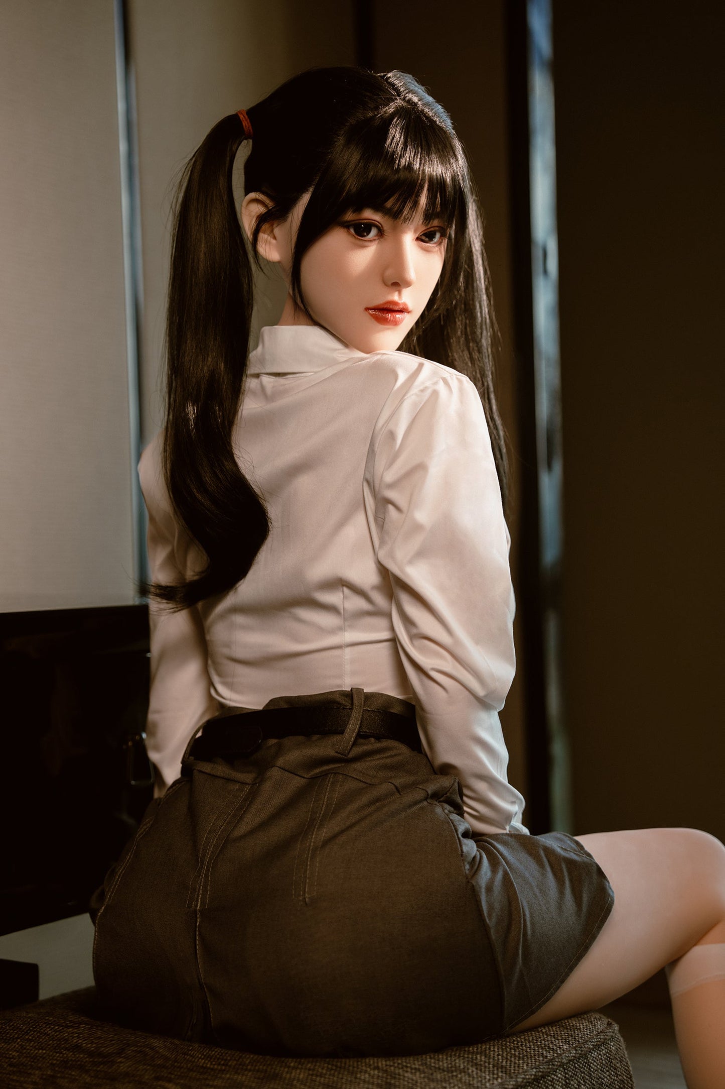 Joyce - 160cm/5'24" C cup Silicone Head+TPE Body Sex Doll - SY Doll