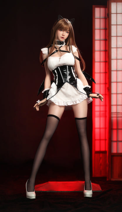 Adelaide- 160cm/5'24" C cup Silicone Head+TPE Body Sex Doll (Movable Jaw)  - SY Doll