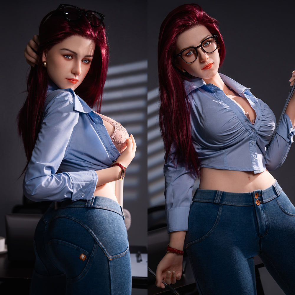 Marina - 169cm/5'54" D cup Silicone Head+TPE Body Sex Doll - SY Doll