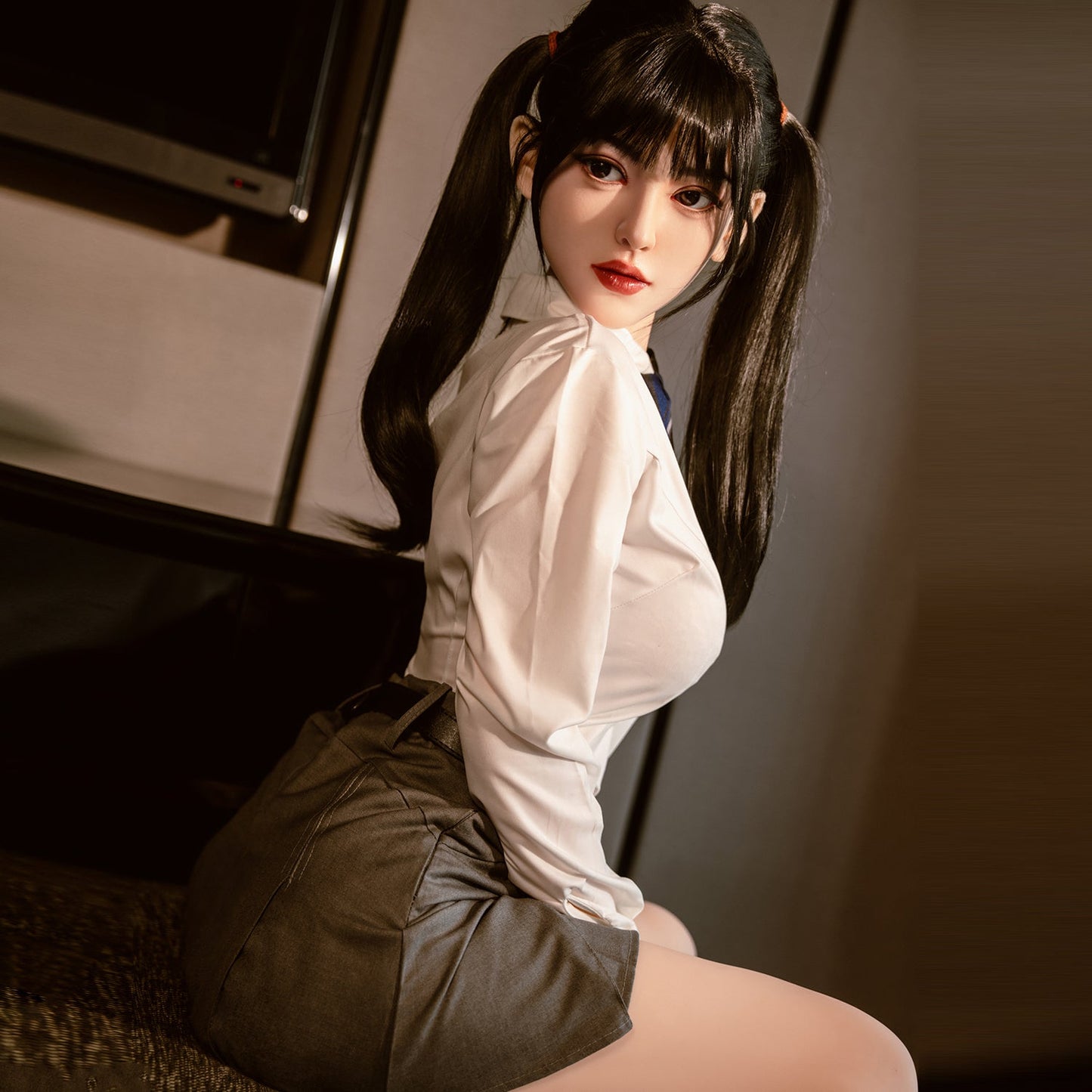 Joyce - 160cm/5'24" C cup Silicone Head+TPE Body Sex Doll - SY Doll