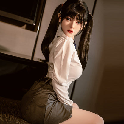 Joyce - 160cm/5'24" C cup Silicone Head+TPE Body Sex Doll - SY Doll