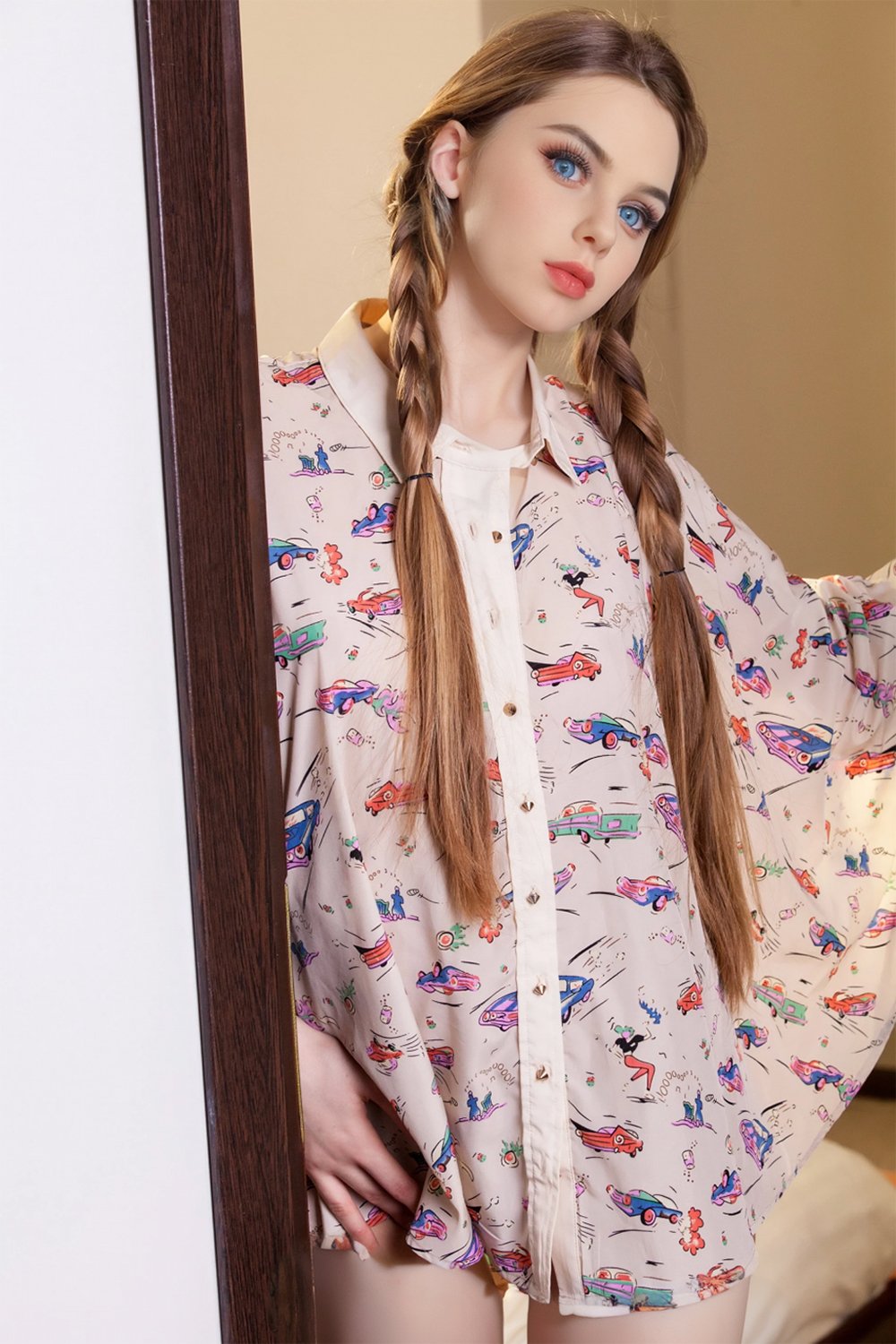 Sunny -  160cm/5'24" C cup Silicone Head+TPE Body Sex Doll - SY Doll