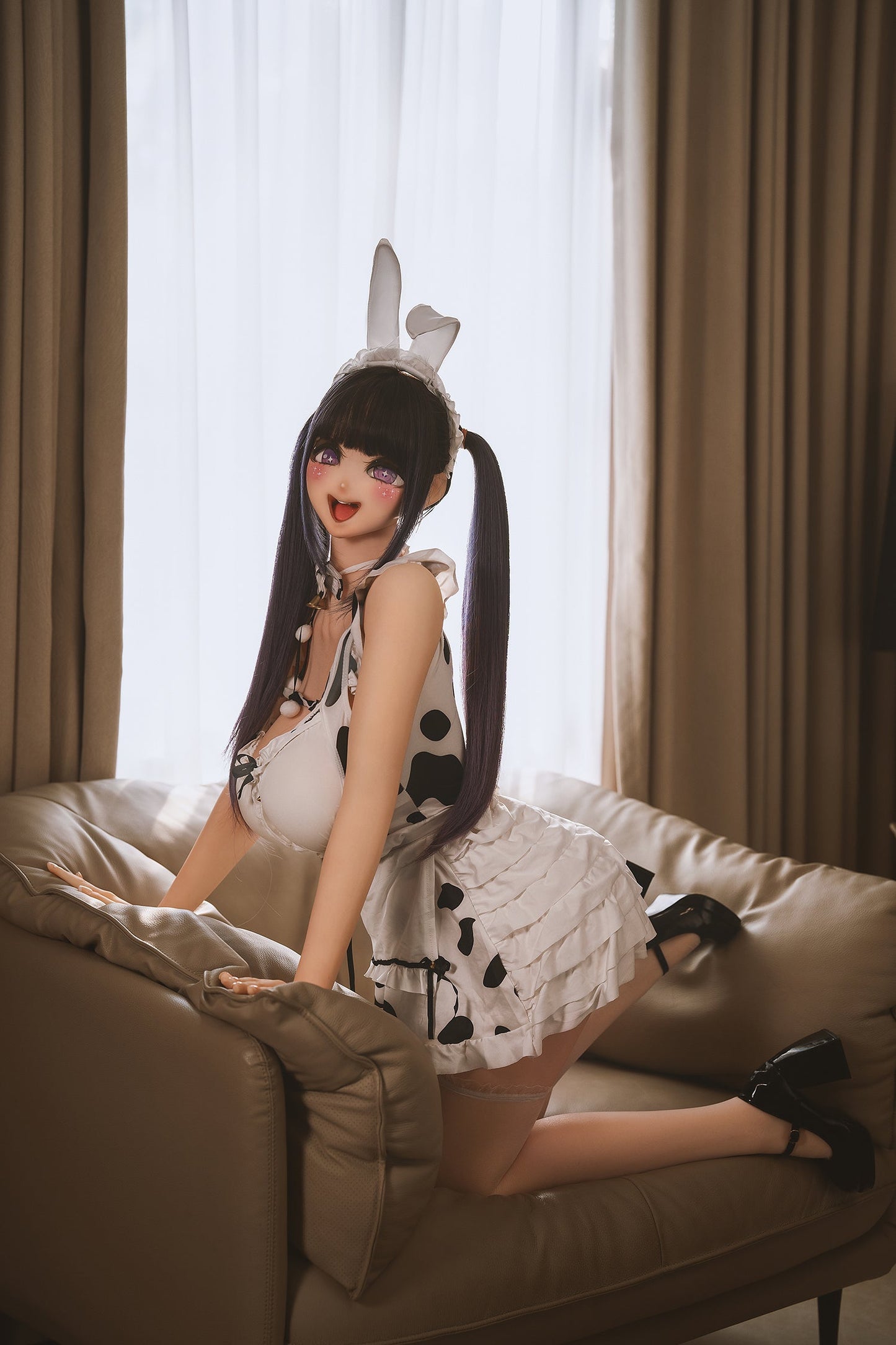 Eudora- 161cm/5'28" D cup Silicone Head+TPE Body Sex Doll - SY Doll