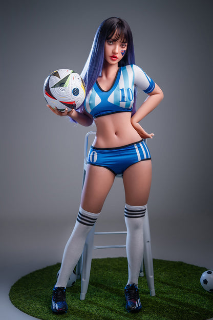 Ethel- 152cm/4'98" C cup Silicone Head+TPE Body Sex Doll (Movable Jaw Head)  - SY Doll