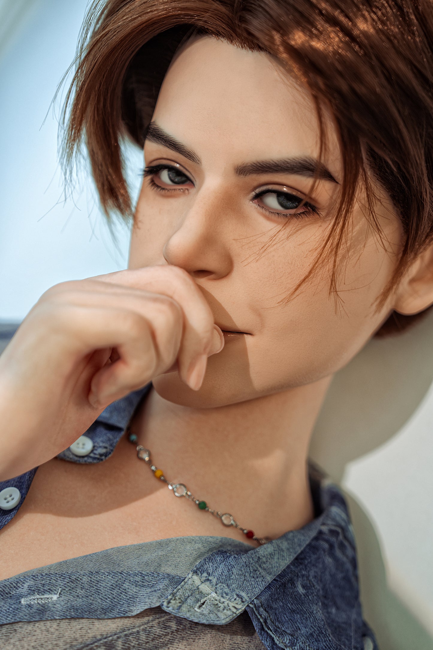 Nick-160cm(5ft24'') Male Full Silicone Sex Doll - SY Sex Doll