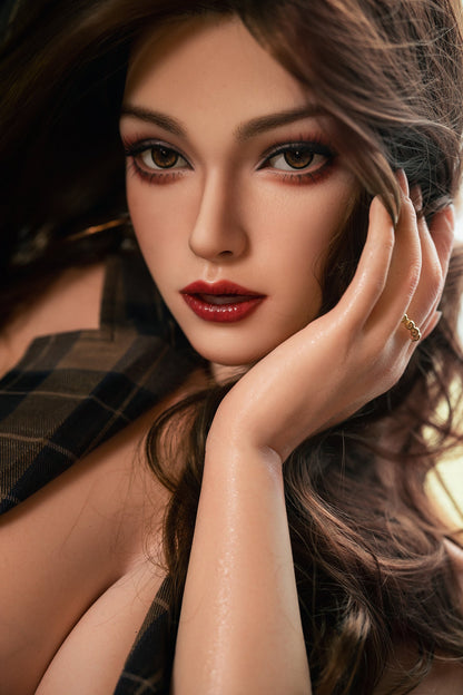 Alexia -164cm/5'38" D cup Full Silicone Sex Doll (Movable Jaw)- SY Doll