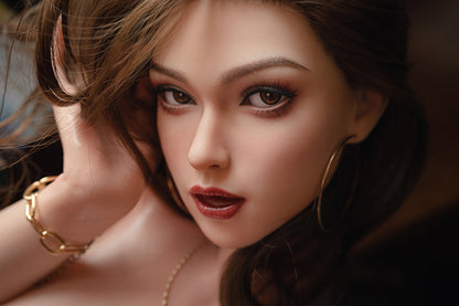 Alexia -164cm/5'38" D cup Full Silicone Sex Doll (Movable Jaw)- SY Doll