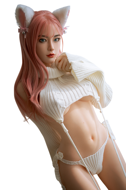 Tess - 160cm/5'24" C cup Silicone Head+Tpe body Sex Doll - SY Doll