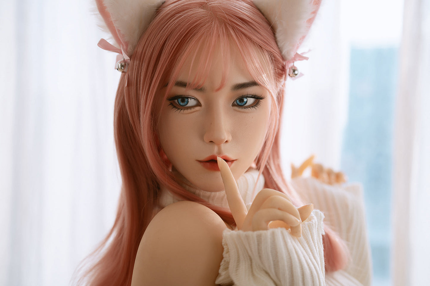 Tess - 160cm/5'24" C cup Silicone Head+Tpe body Sex Doll - SY Doll