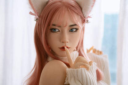 Tess - 160cm/5'24" C cup Silicone Head+Tpe body Sex Doll - SY Doll