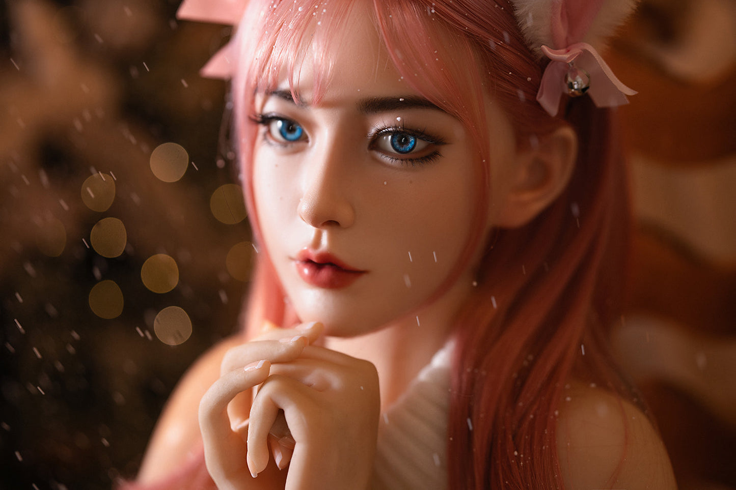 Tess - 160cm/5'24" C cup Silicone Head+Tpe body Sex Doll - SY Doll
