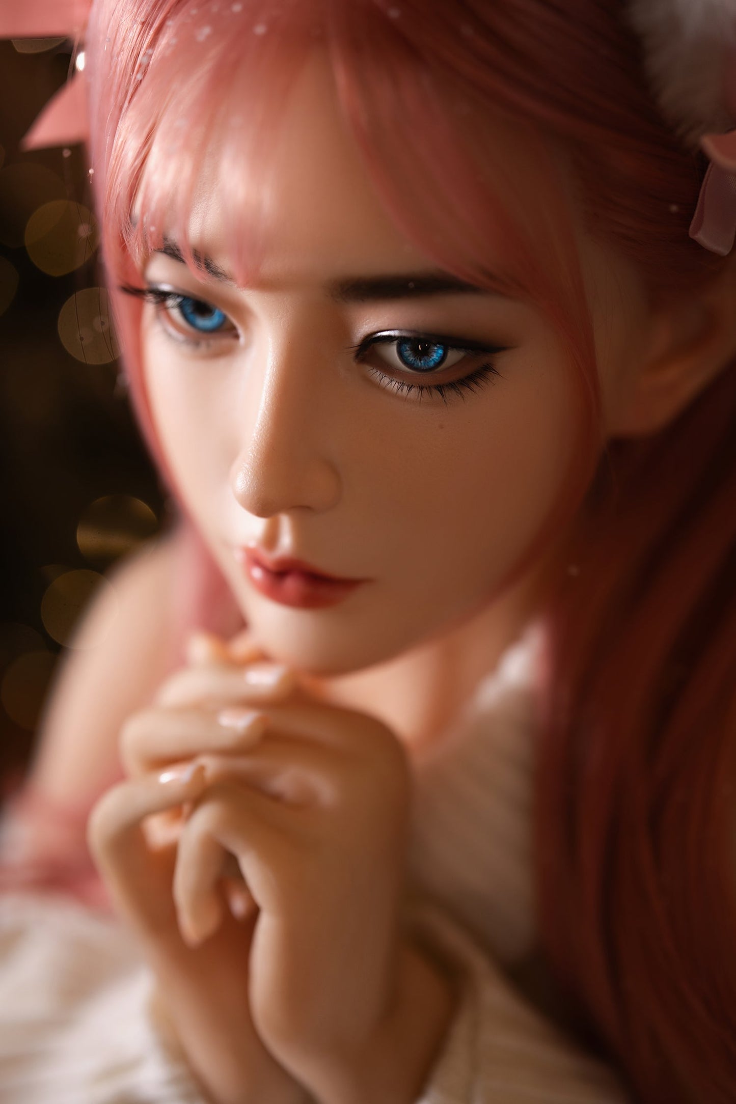 Tess - 160cm/5'24" C cup Silicone Head+Tpe body Sex Doll - SY Doll