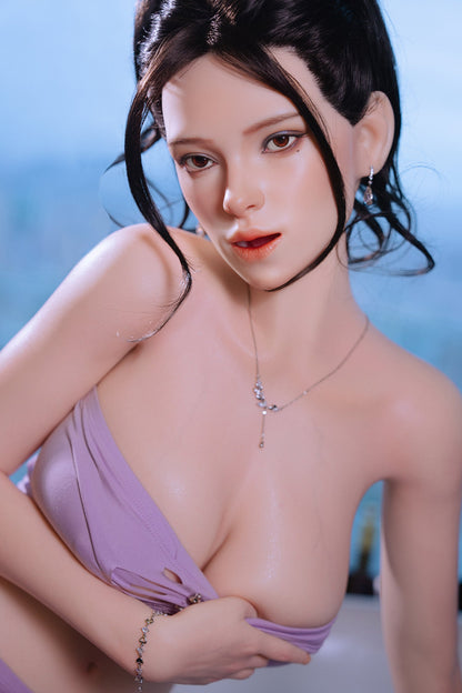 Amy- 166cm/5'44" D cup Full Silicone Sex Doll(Movable Jaw )  - SY Doll