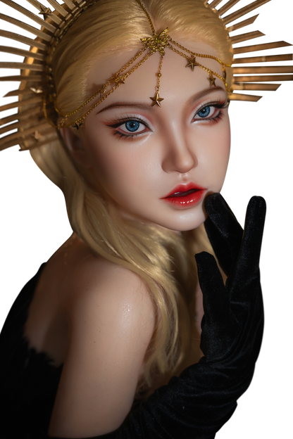 Nancy - 164cm/5'38" D cup Full Silicone Sex Doll(Movable Jaw) - SY Doll
