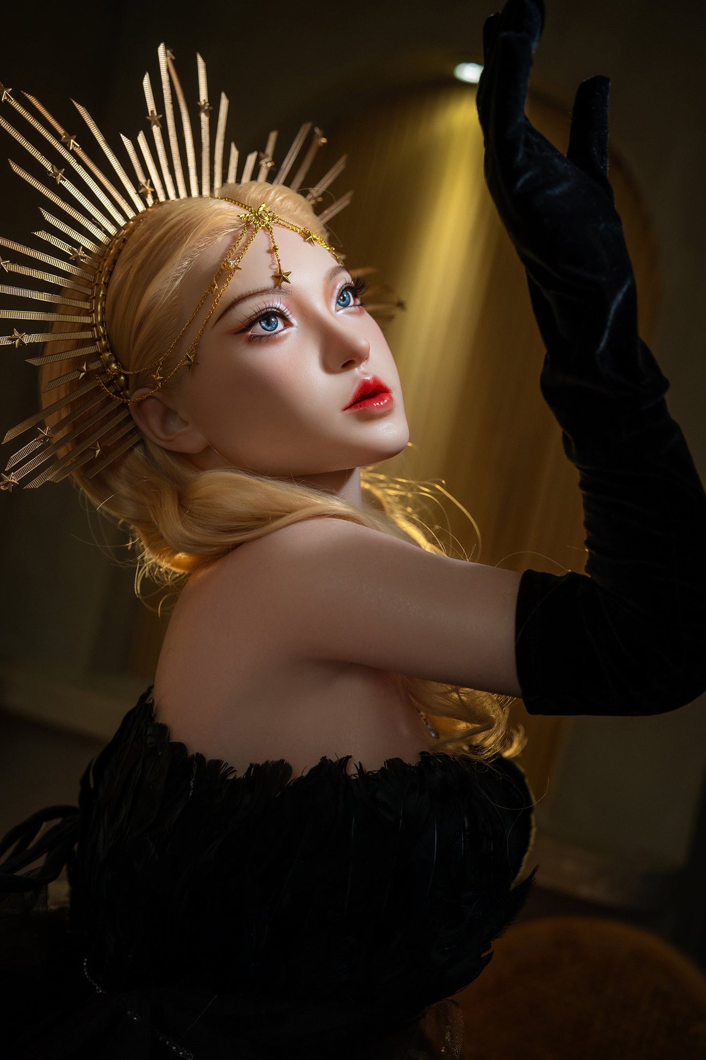 Nancy - 164cm/5'38" D cup Full Silicone Sex Doll(Movable Jaw) - SY Doll