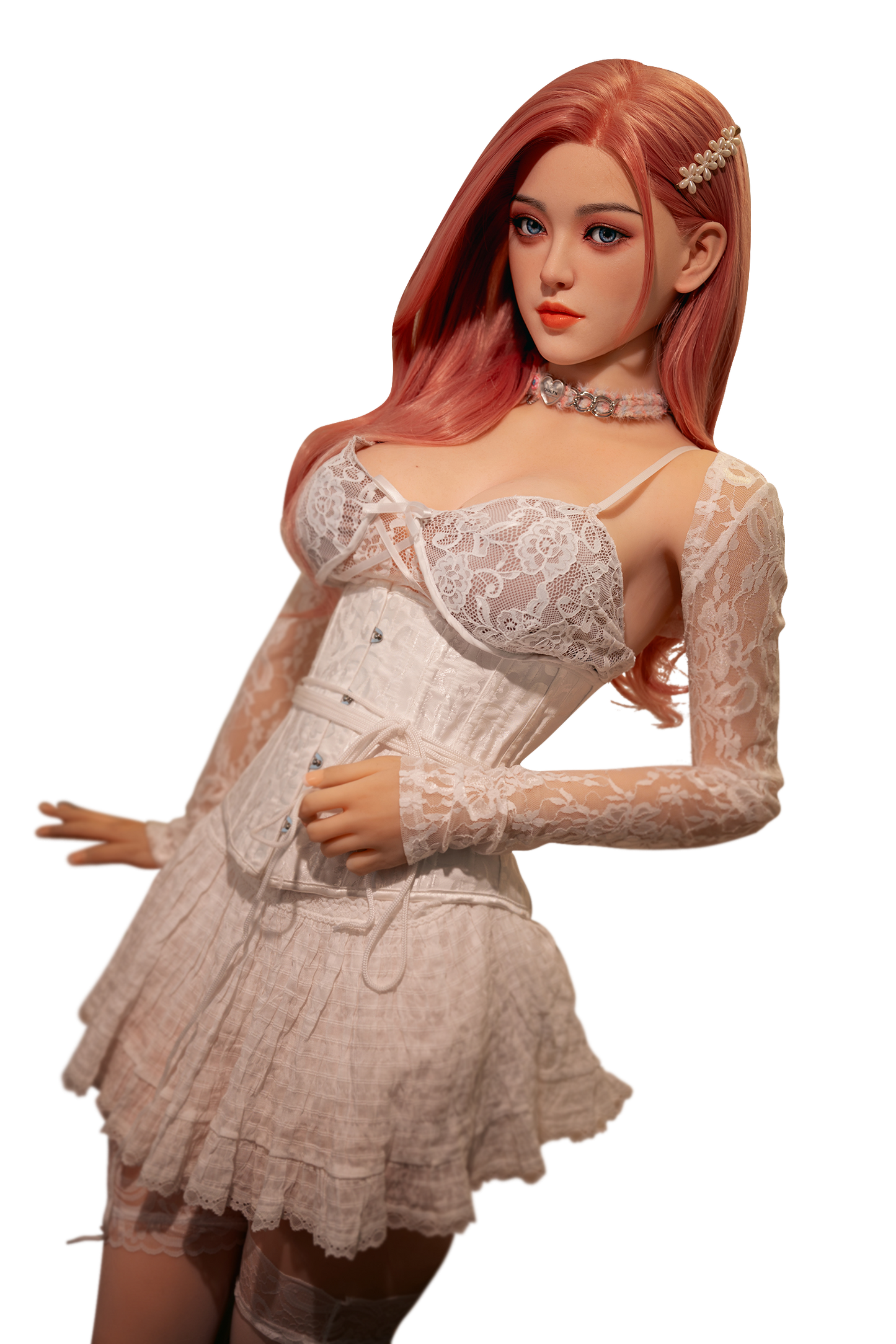 Reese -160cm/5'24" C cup Silicone Head+Tpe Body Sex Doll - SY Doll