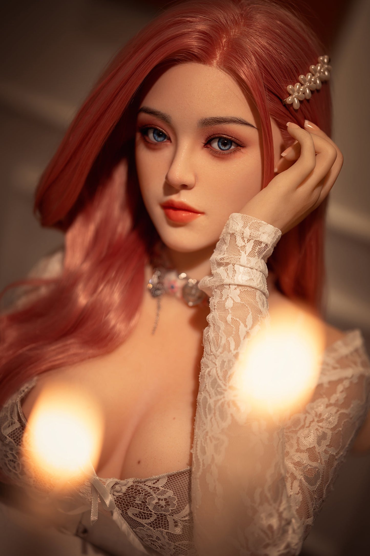 Reese -160cm/5'24" C cup Silicone Head+Tpe Body Sex Doll - SY Doll