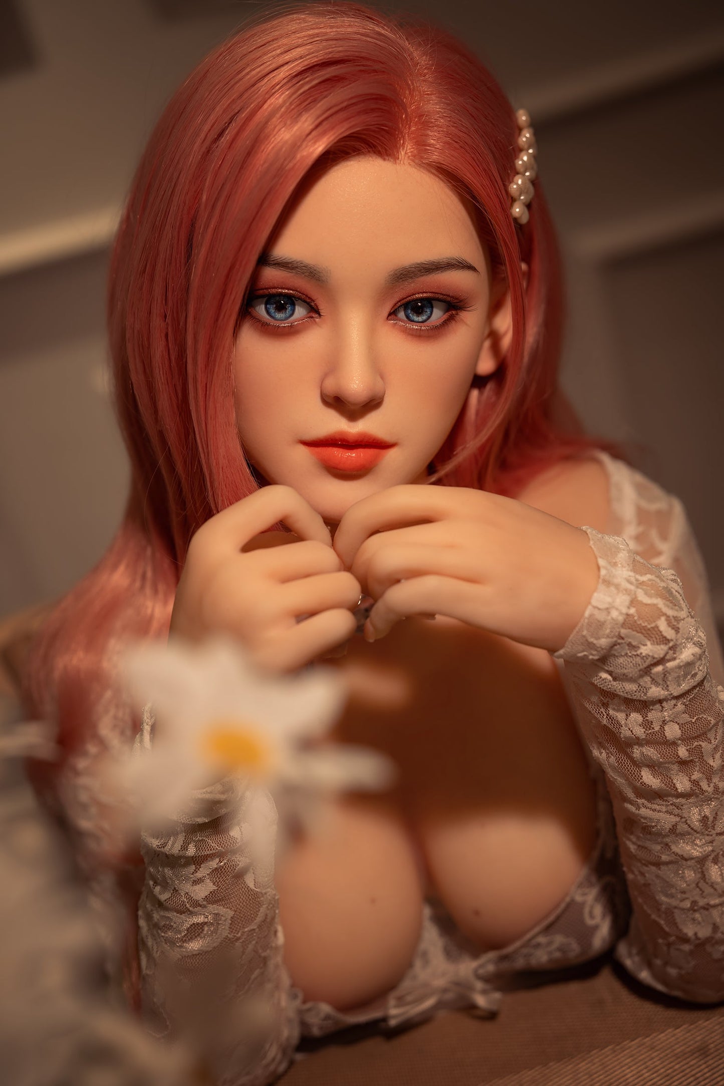 Reese -160cm/5'24" C cup Silicone Head+Tpe Body Sex Doll - SY Doll