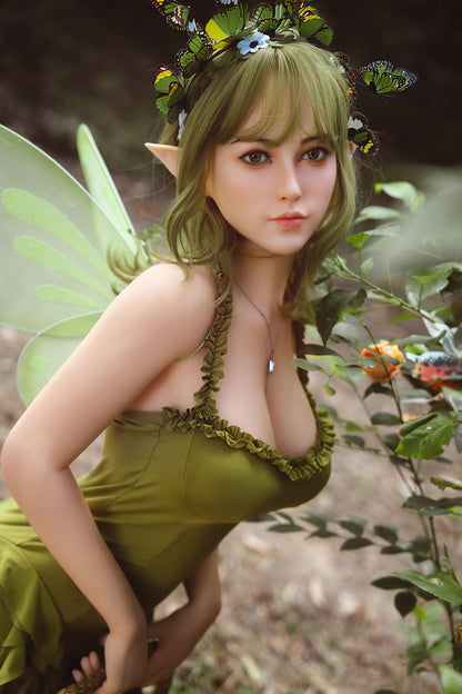 Doreen -  160cm/5'24" C cup Silicone Head+TPE Body Sex Doll - SY Doll