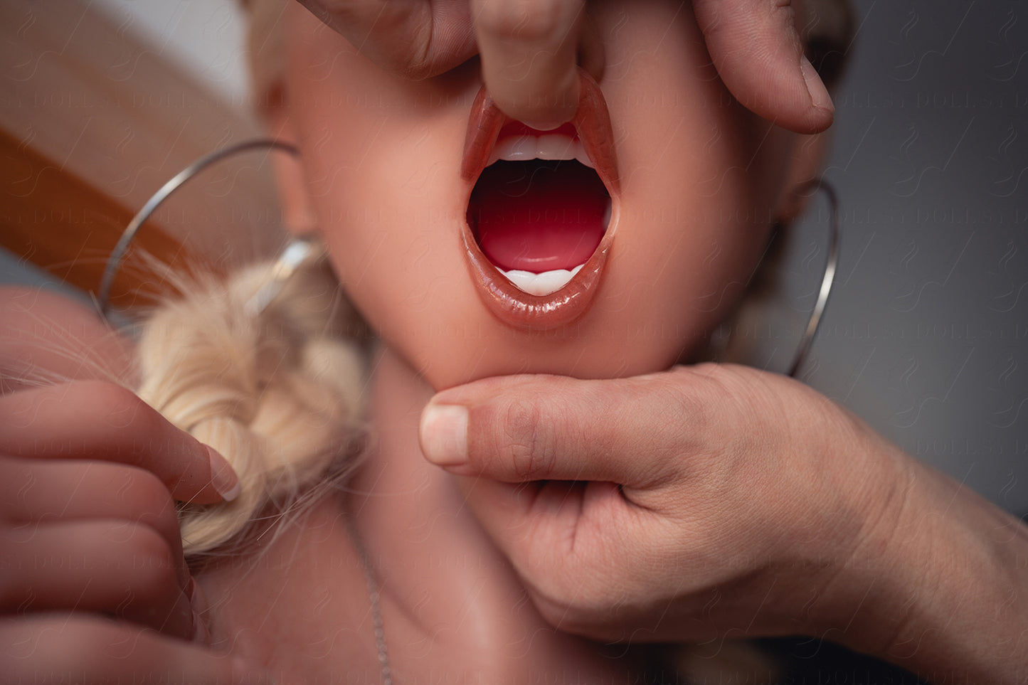 Sherry-160cm(5ft24'') A Cup Silicone Head +TPE Body(Movable Jaw )Sex Doll - SY Doll