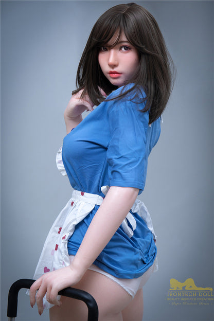 Suki-164cm(5'38")E-cup Full Silicone Japanese Cosplay Student Sex Doll - Irontech Doll