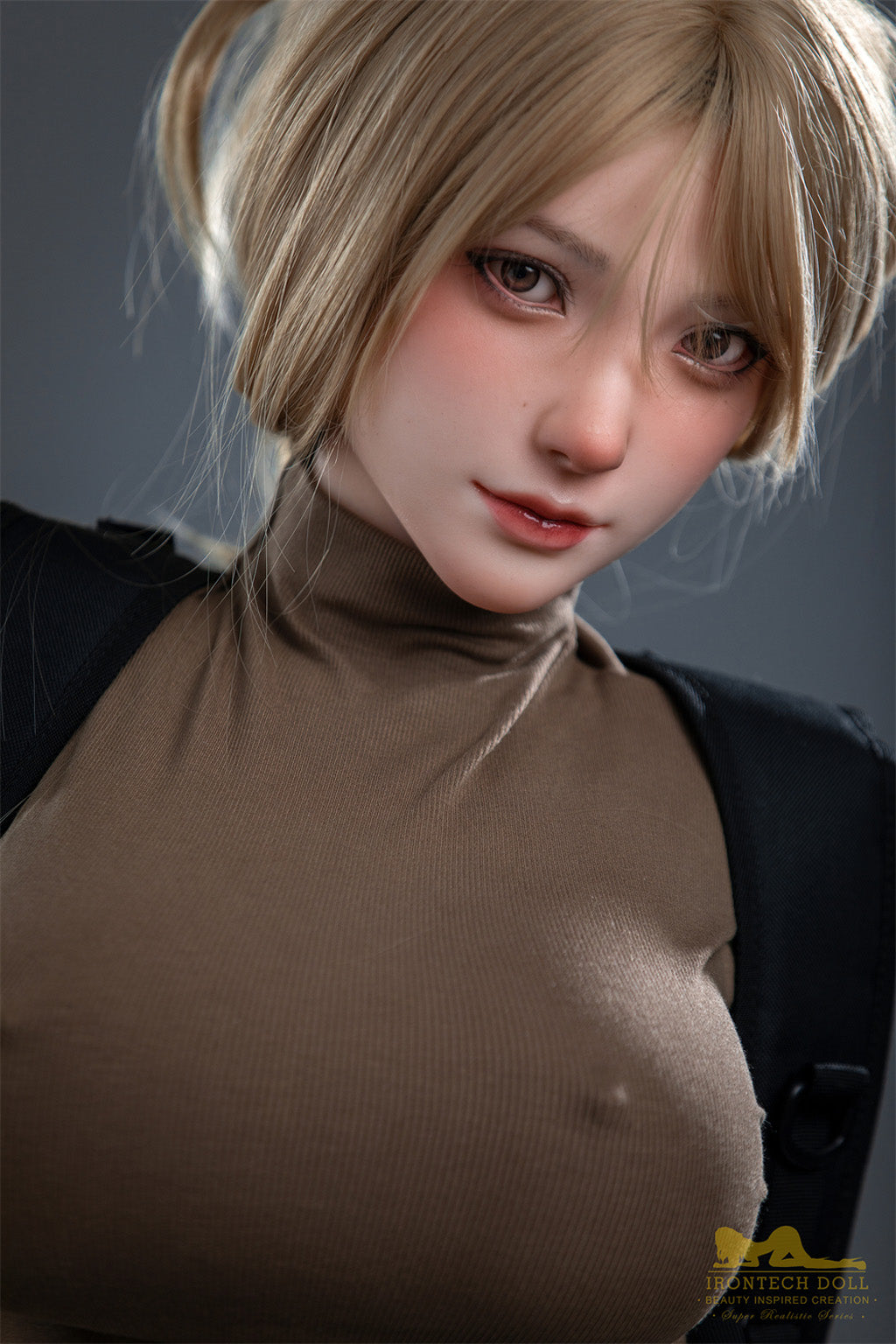 Amy-165cm(5'41")F-cup Full Silicone Mega Breasts Outdorr Hiking Sex Doll in stock- Irontech Doll
